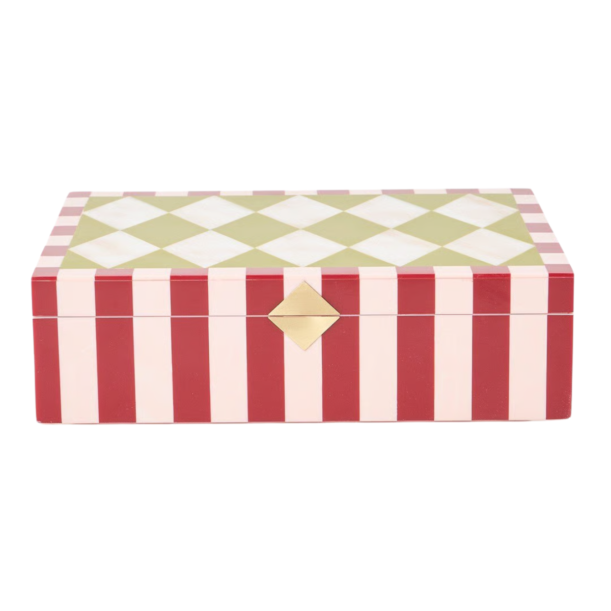 stripe jewellery box