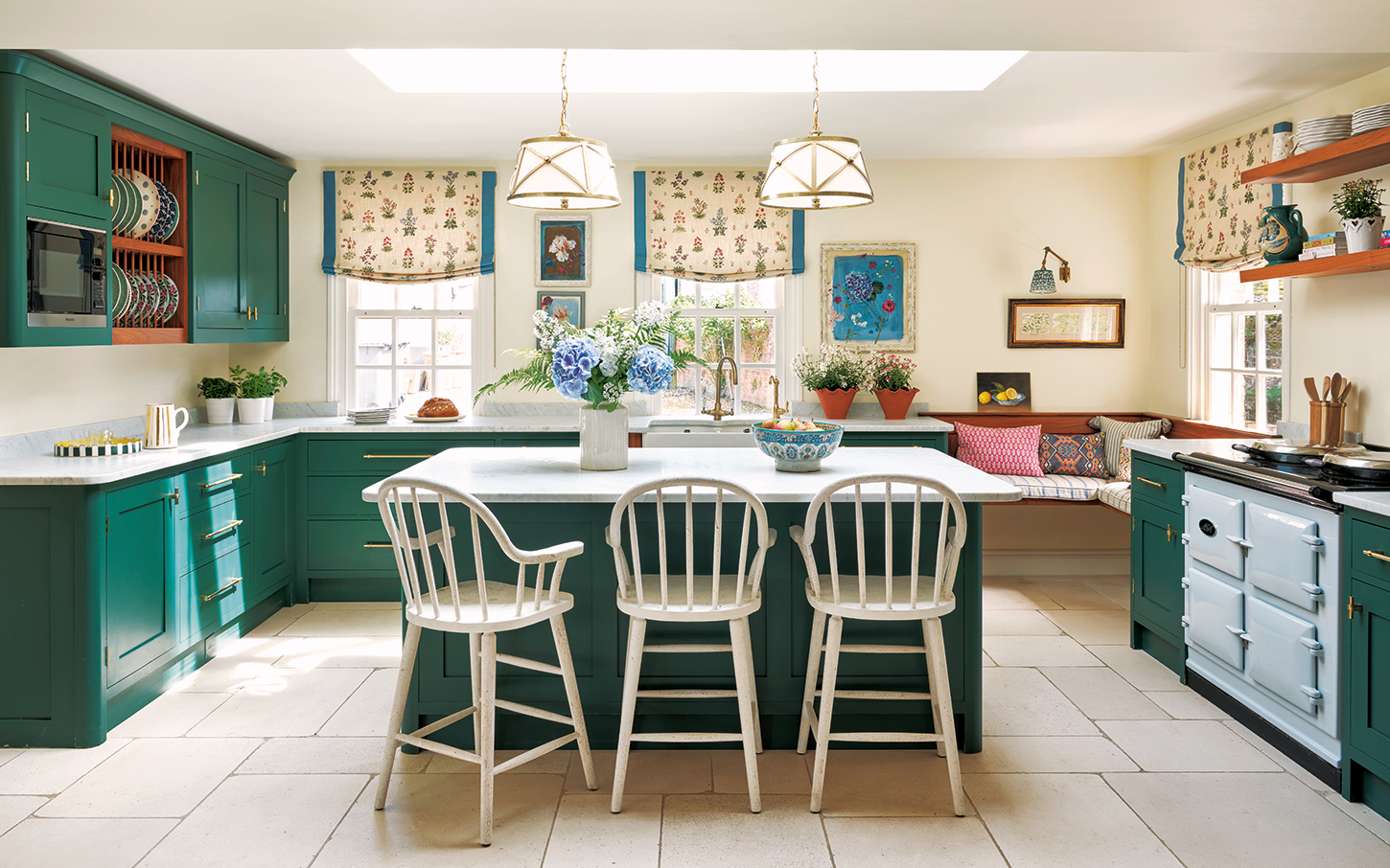The English Home kitchen island ideas