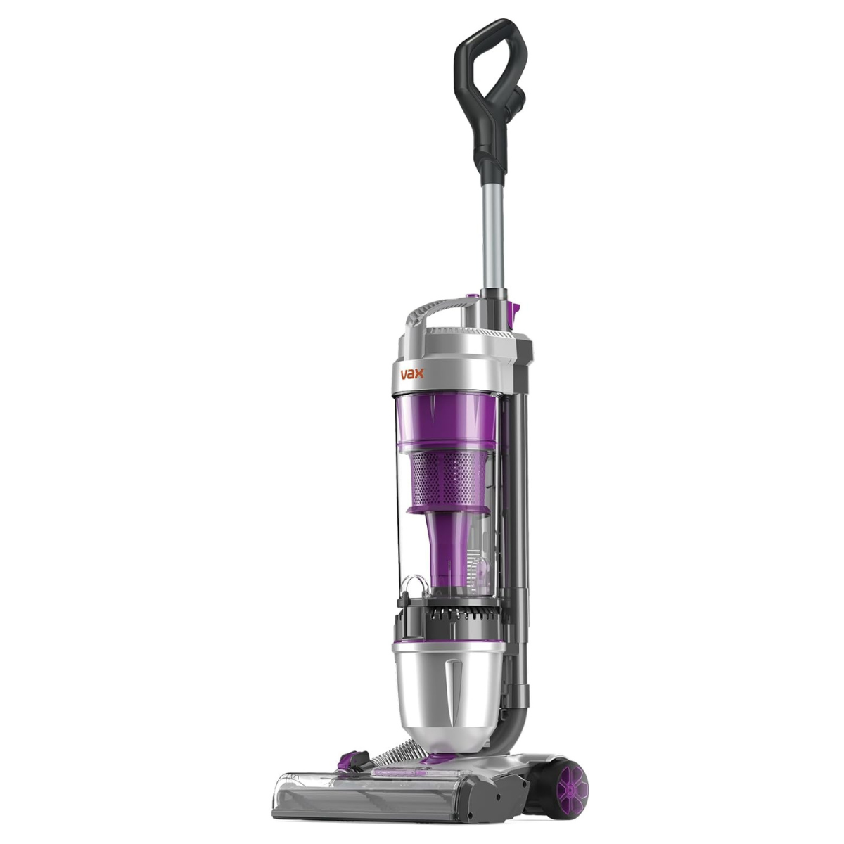 purple and grey vax upright vacuum cleaner