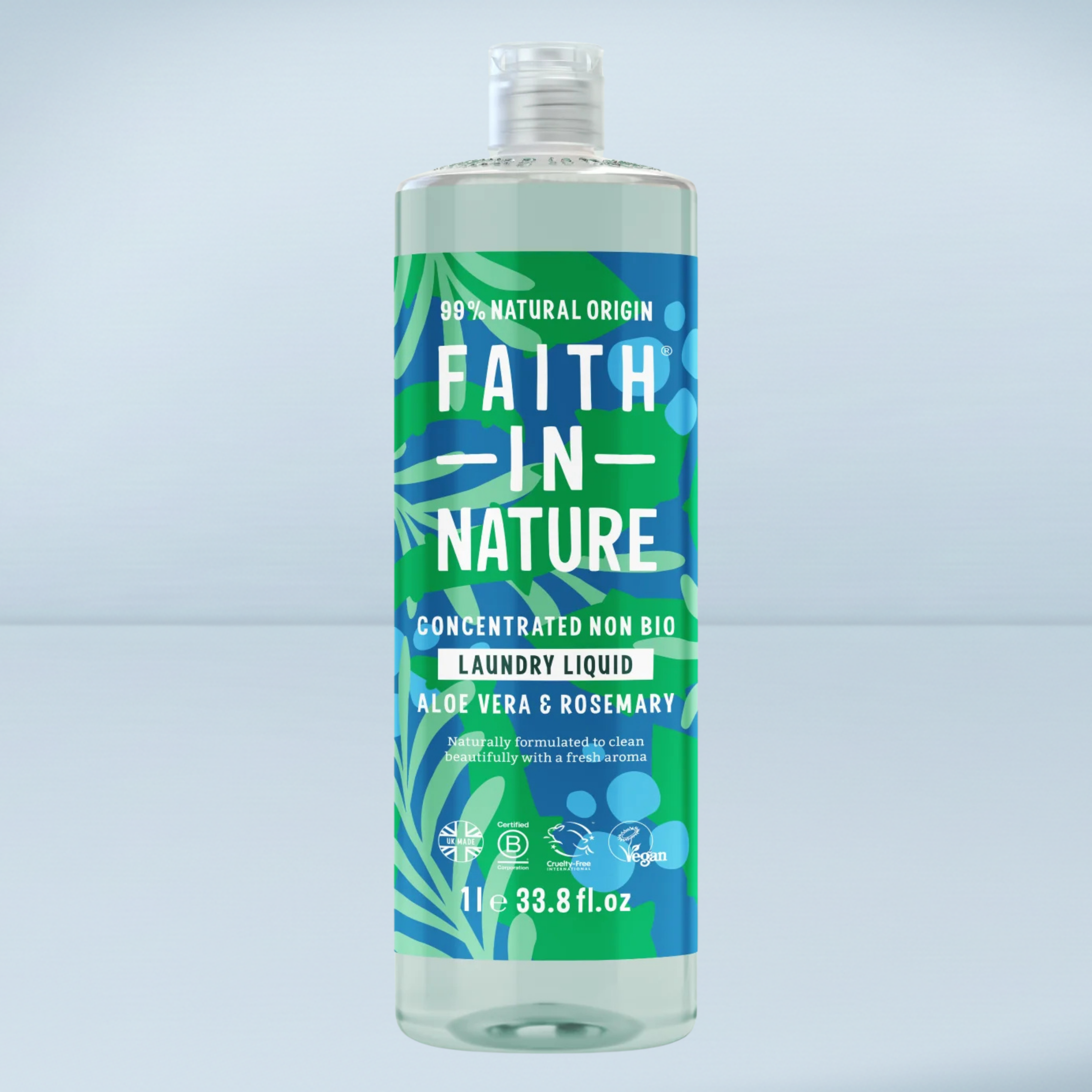 Faith in Nature aloe vera and rosemary laundry liquid