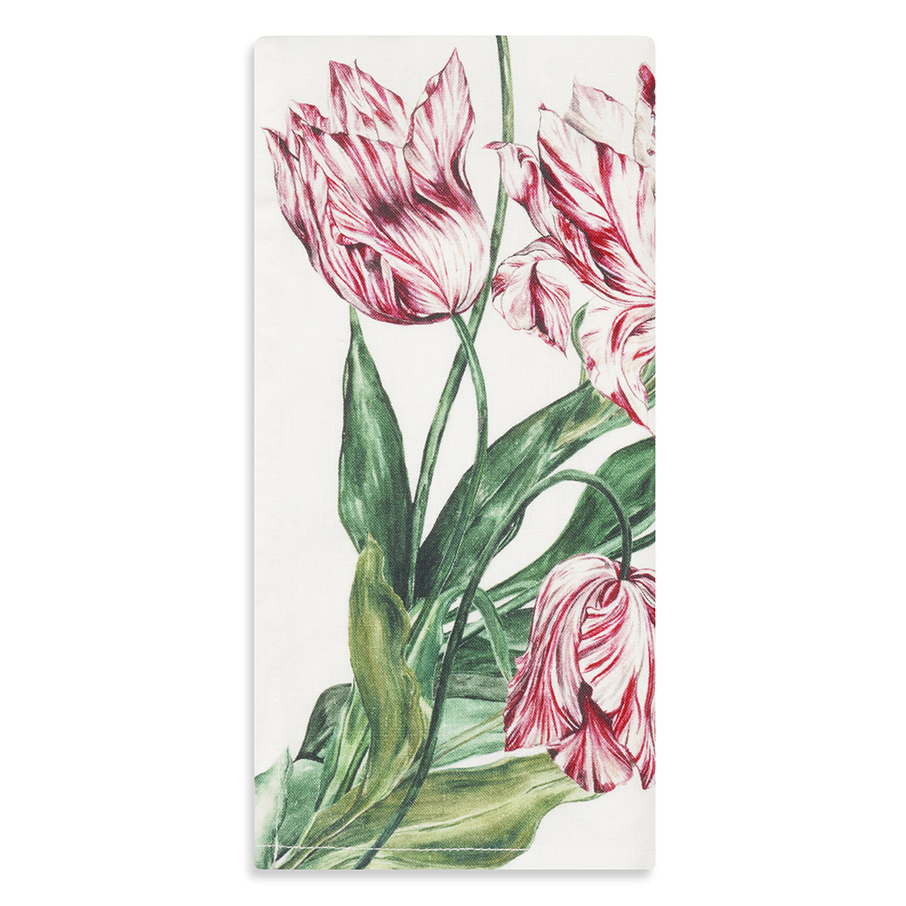 floral table linen