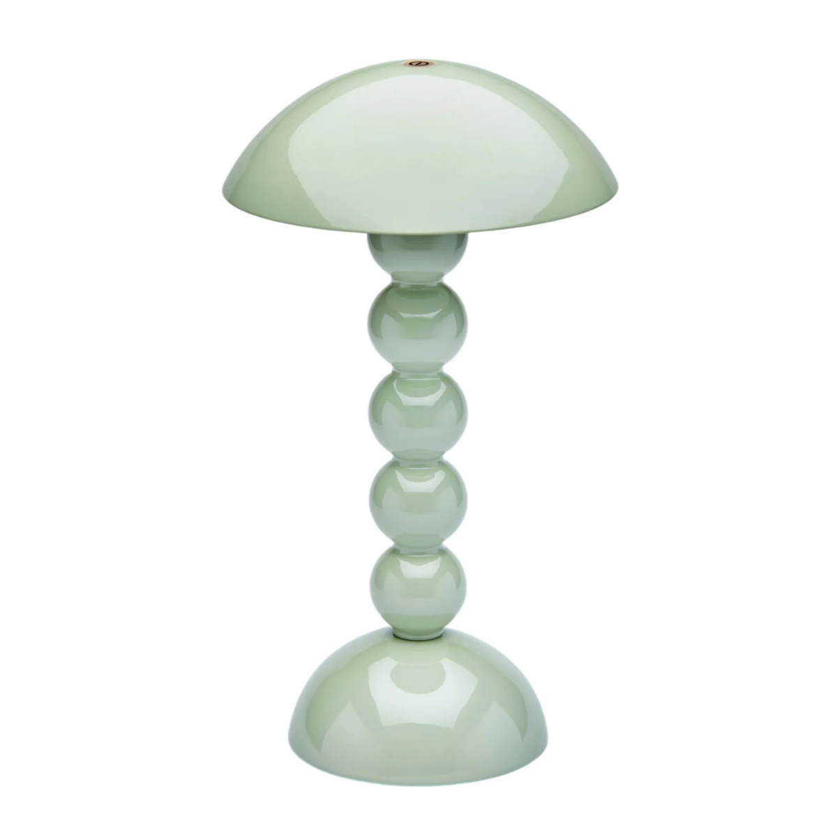 pale green bobbin lamp