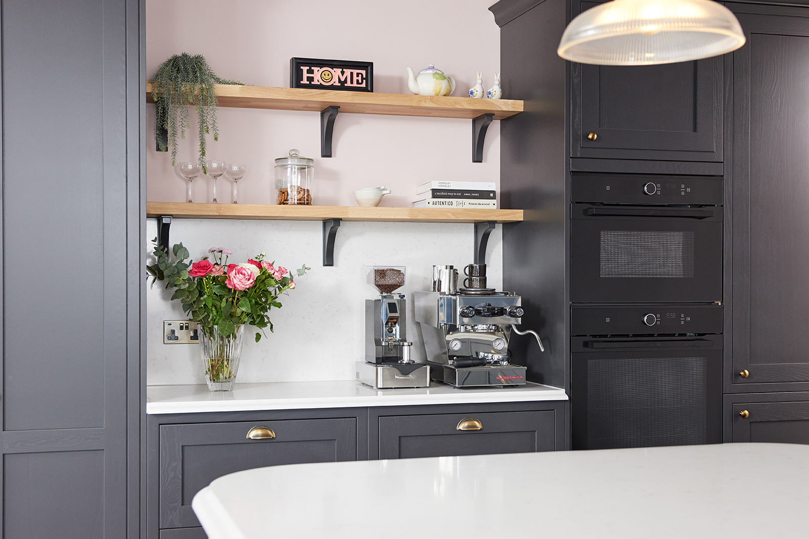 Emma Willis Howdens kitchen coffee station
