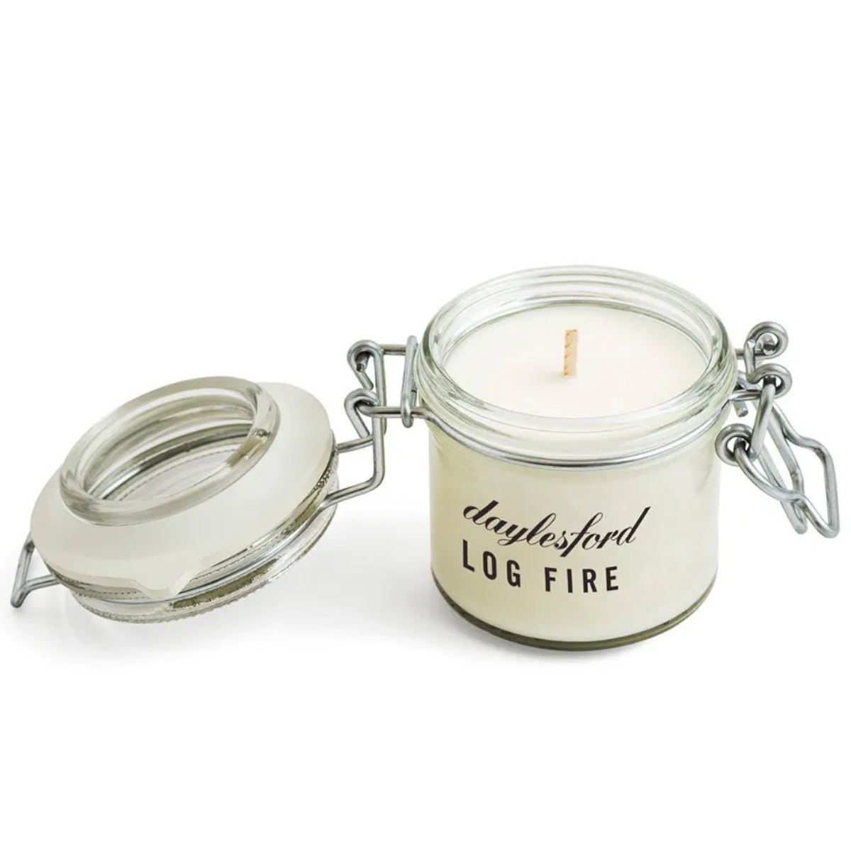 daylesford log fire candle