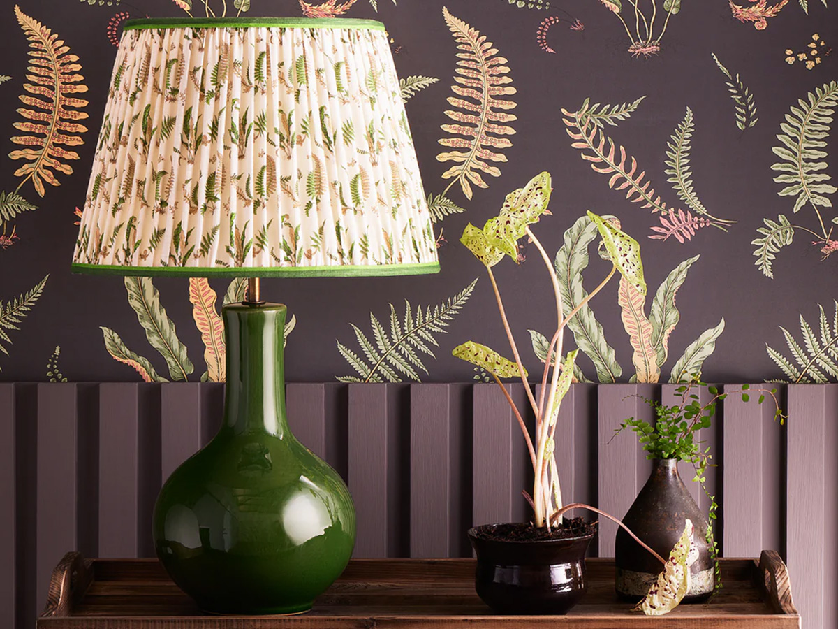 patterned lampshades