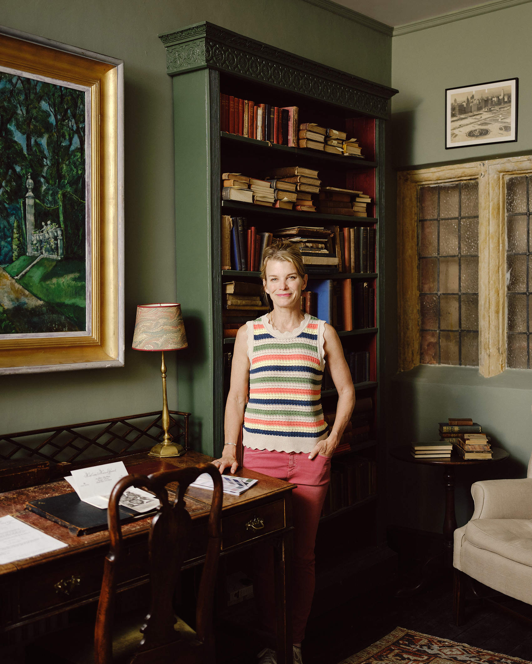 Mapperton House the archive room