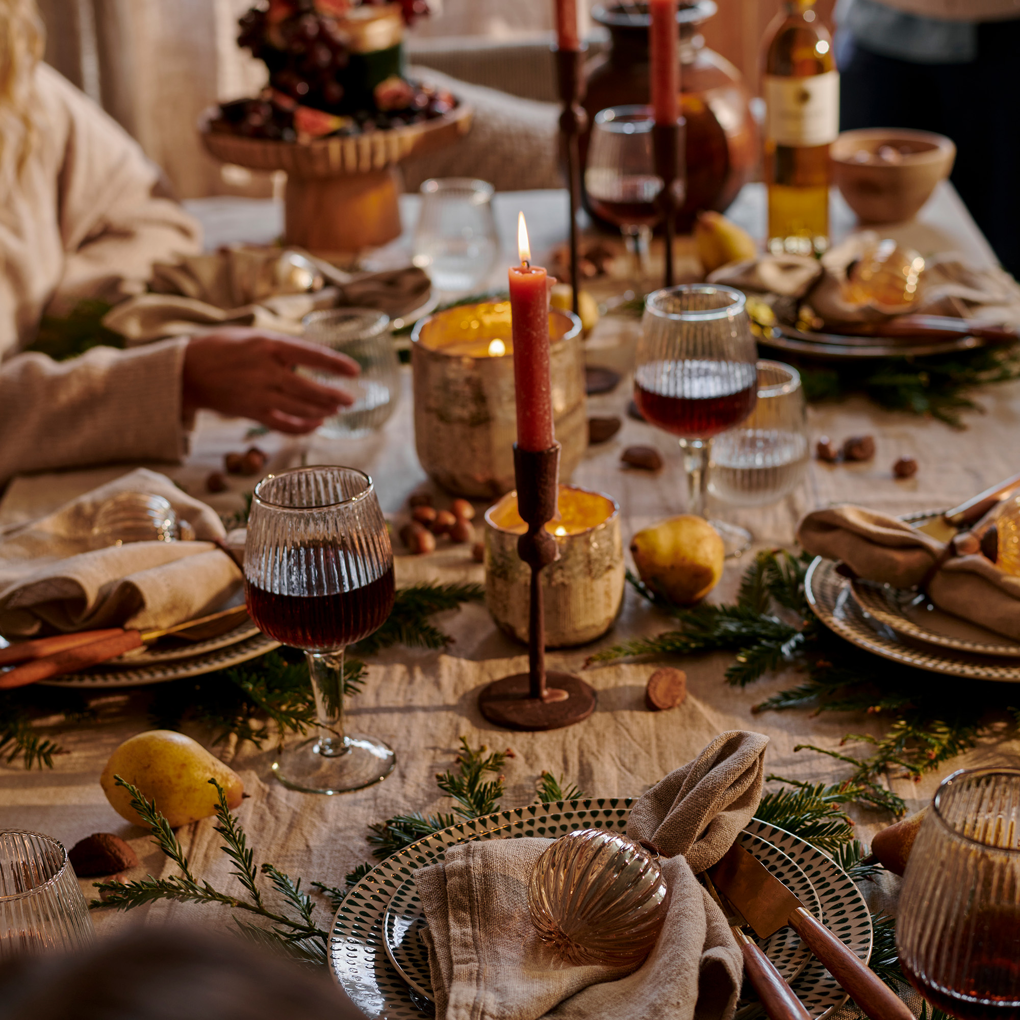 christmas table