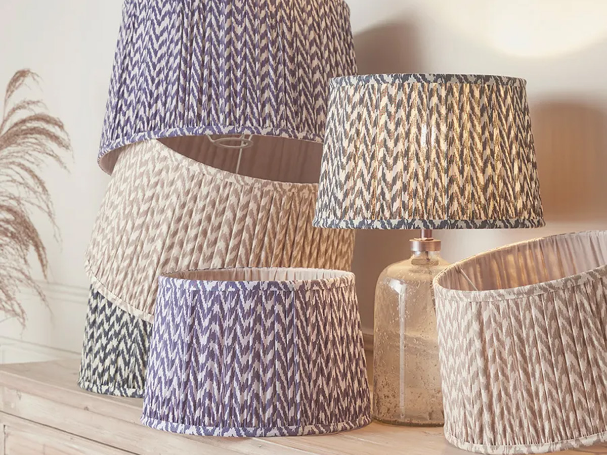 patterned lampshades