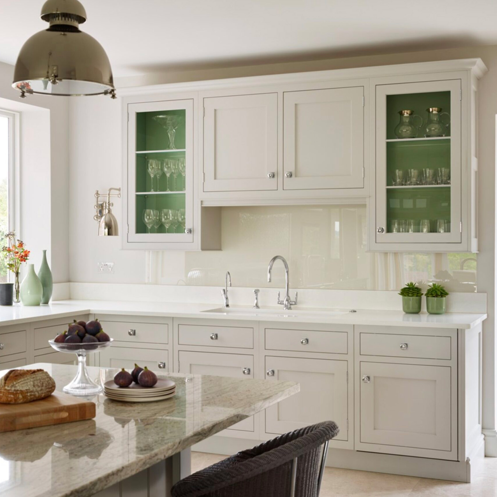 Green kitchen ideas