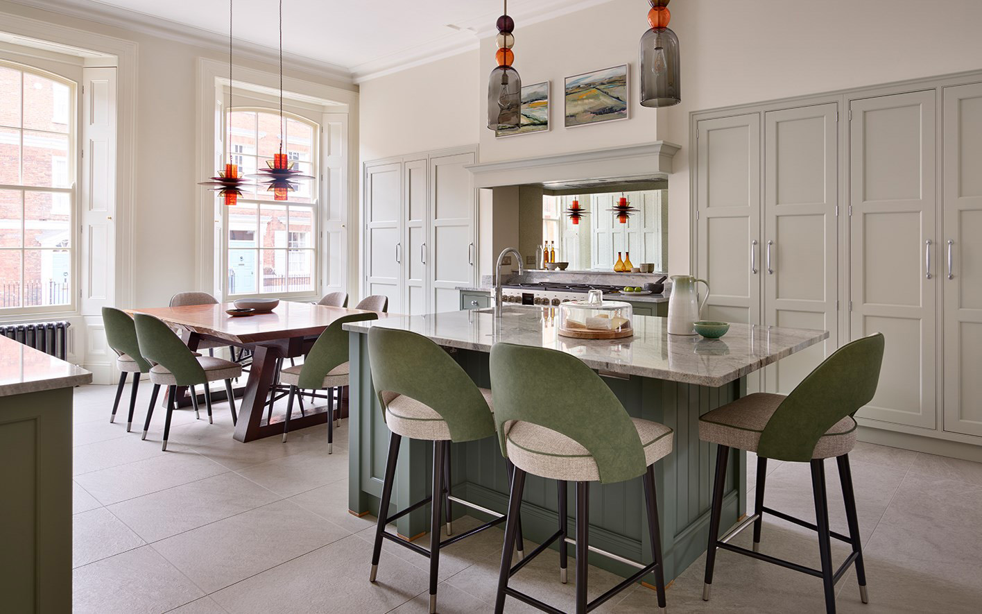 Green kitchen ideas