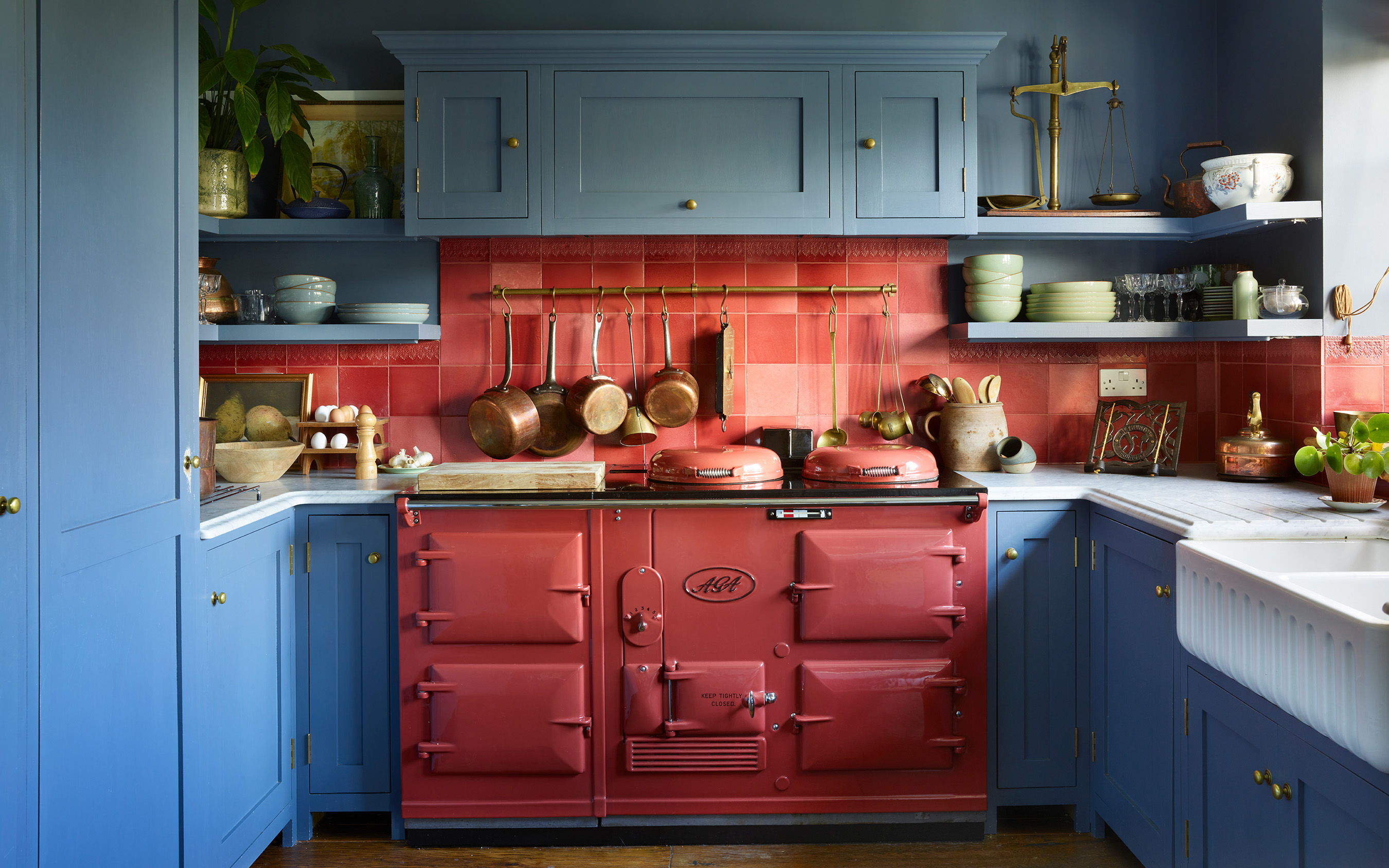 blue kitchen ideas