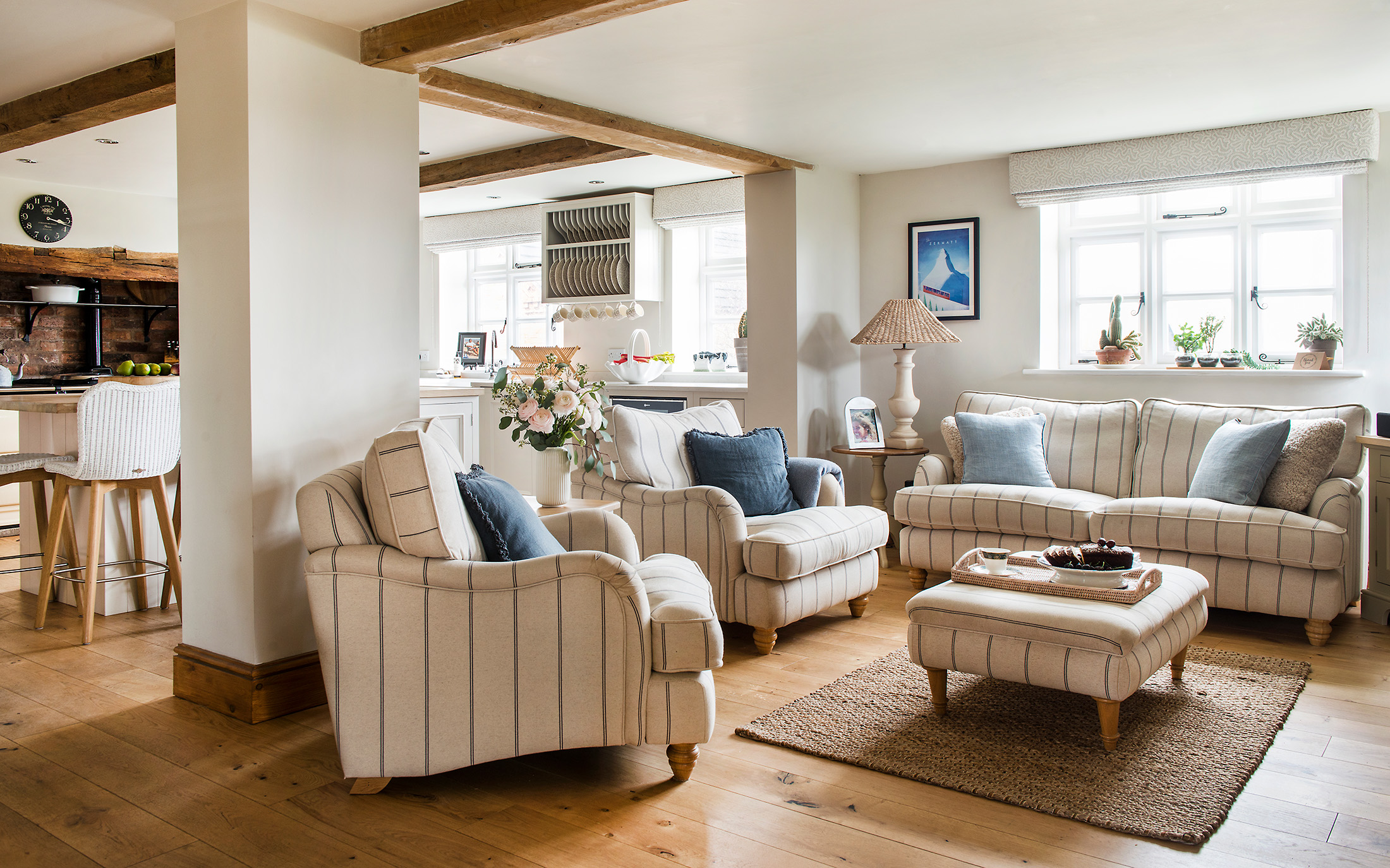 farmhouse living room