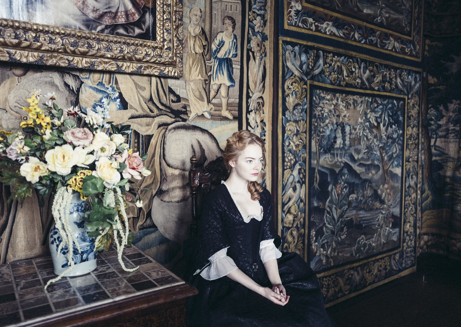 Emma Stone in The Favourite