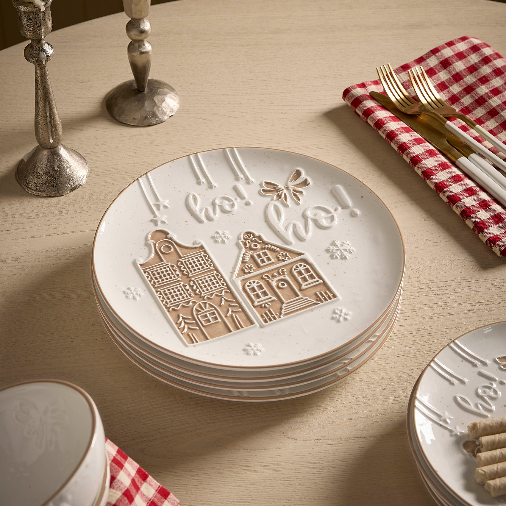 christmas plates