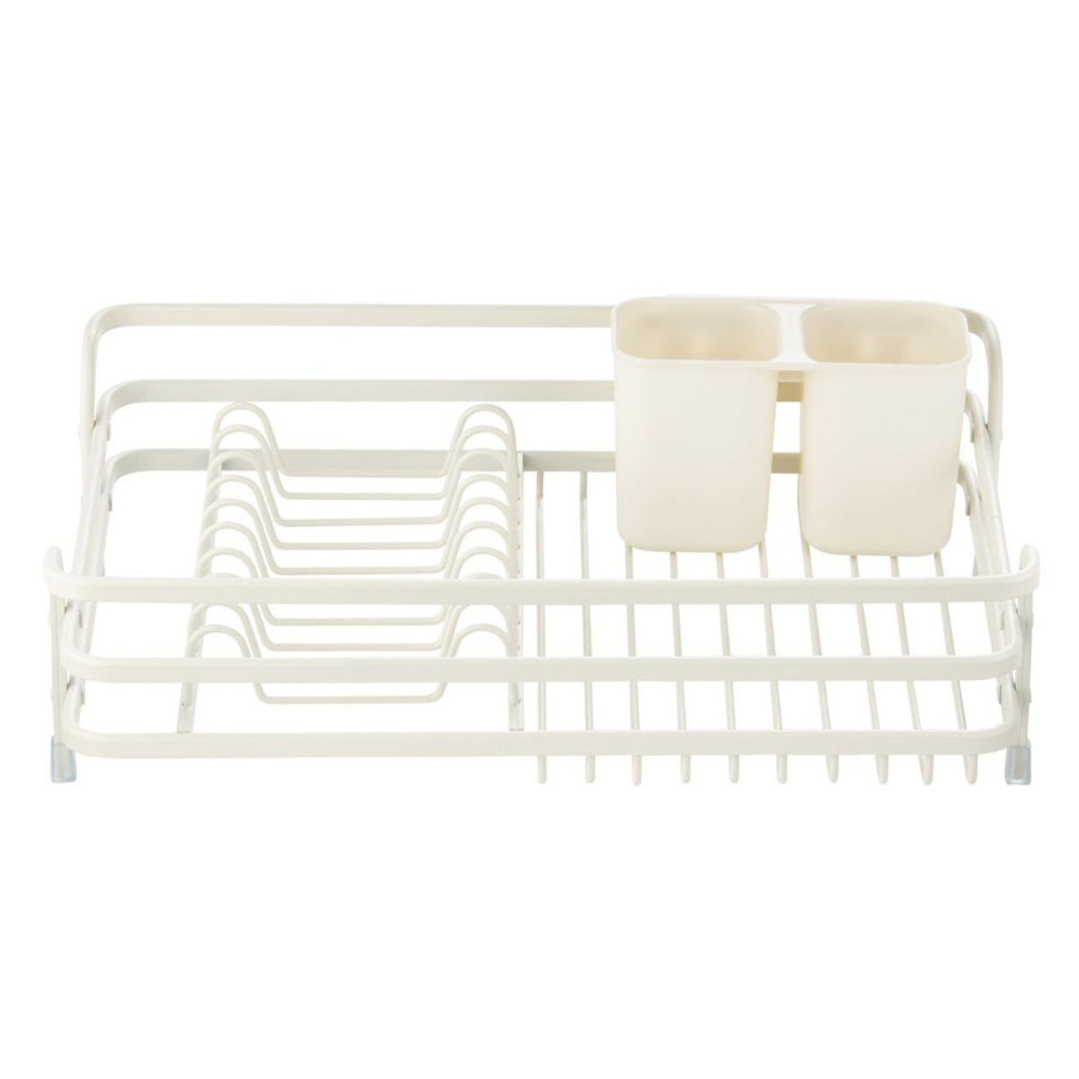 cream dish drying rack