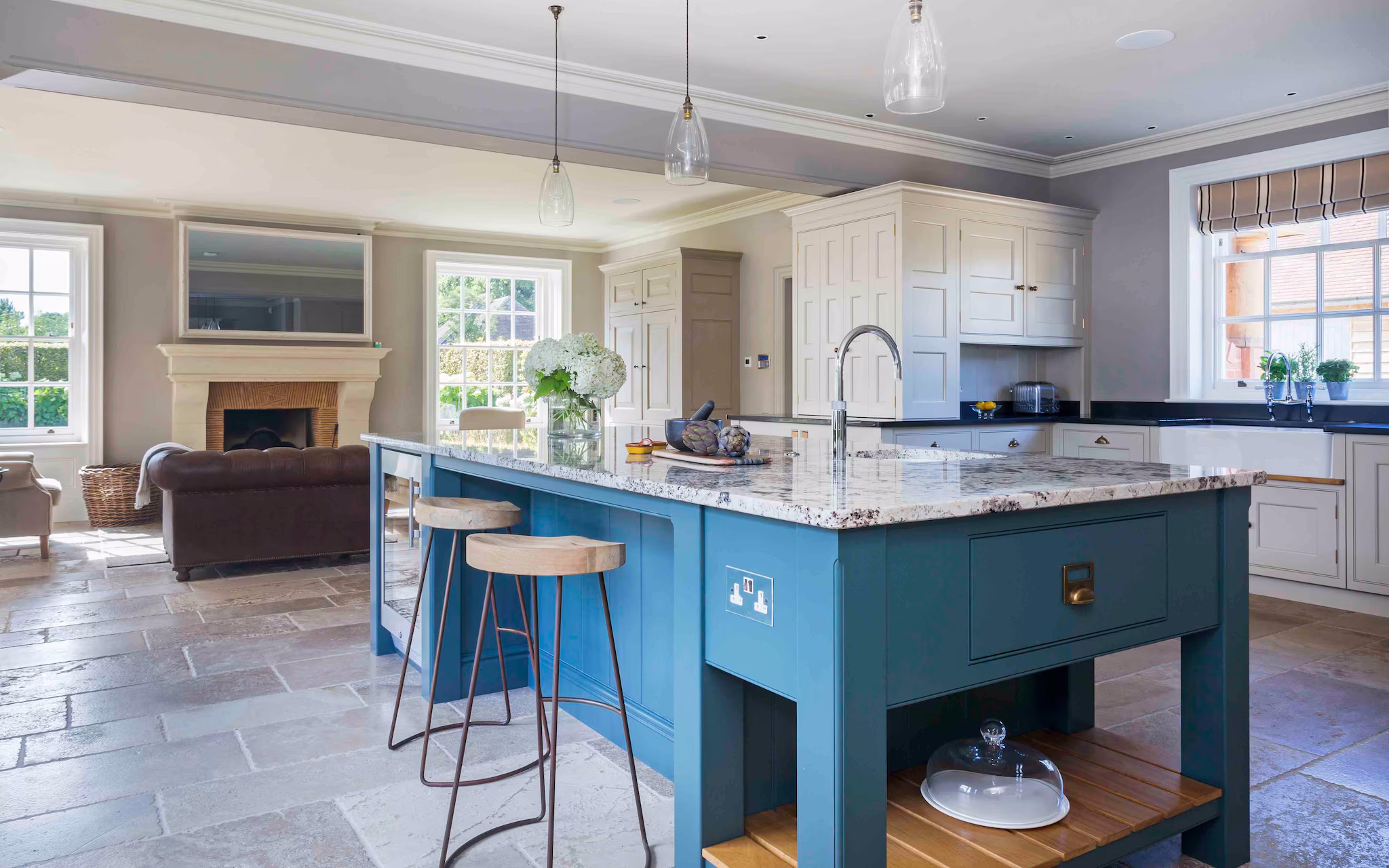 blue kitchen ideas