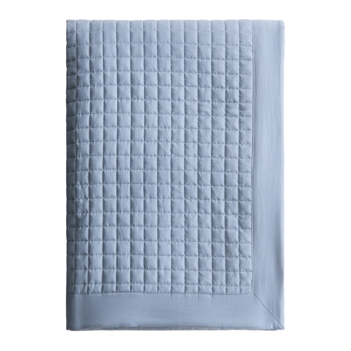 blue bedspread