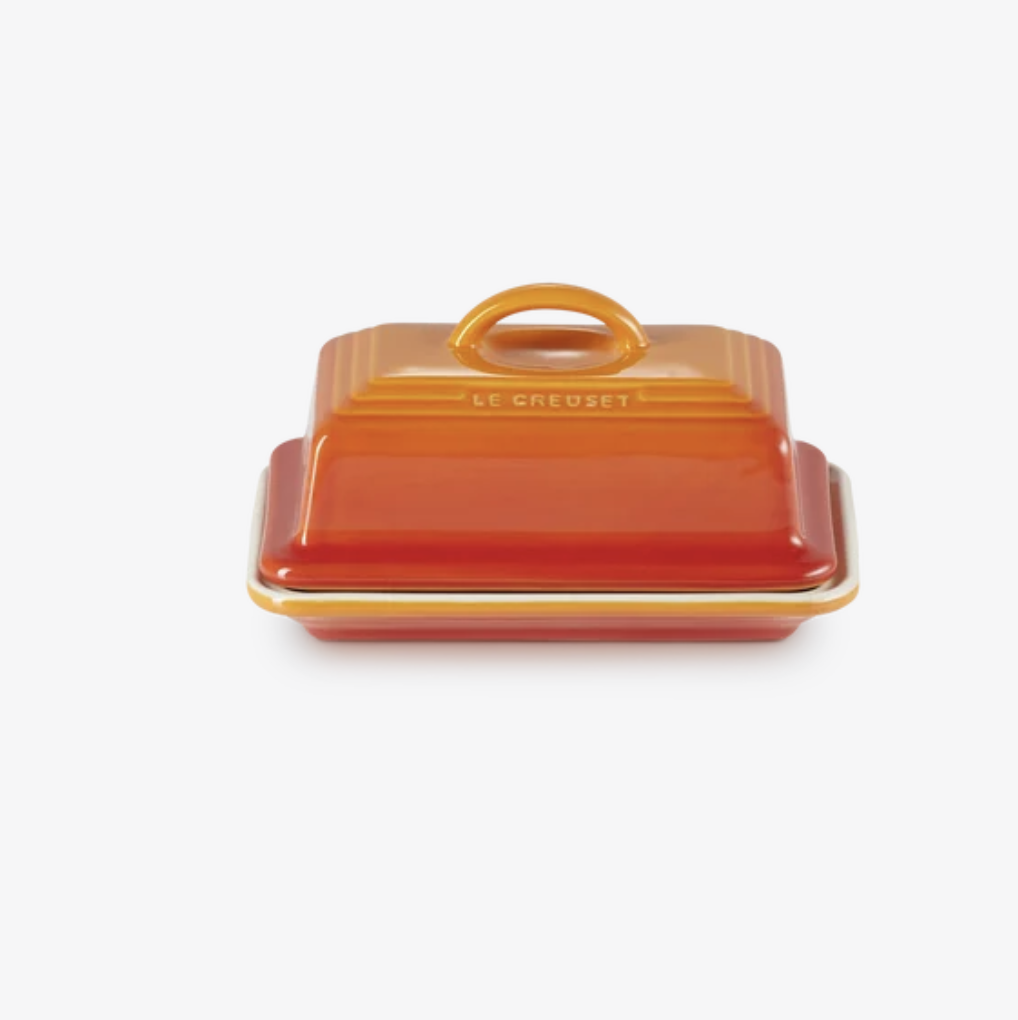 Le Creuset orange Stoneware Butter Dish