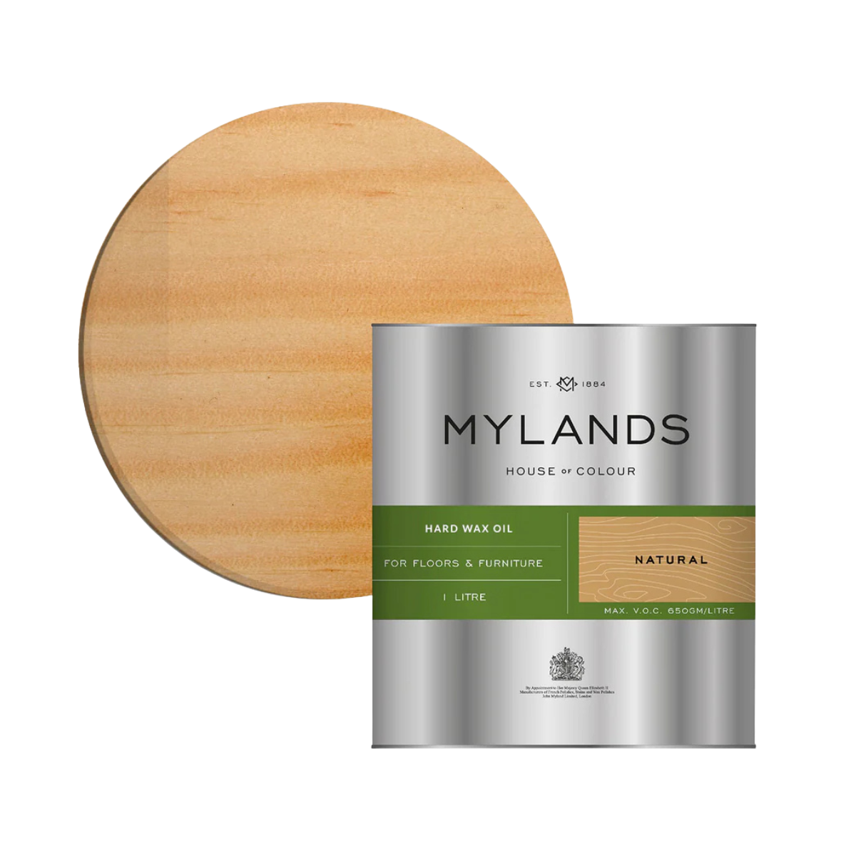 a tin of mylands hard wax oil