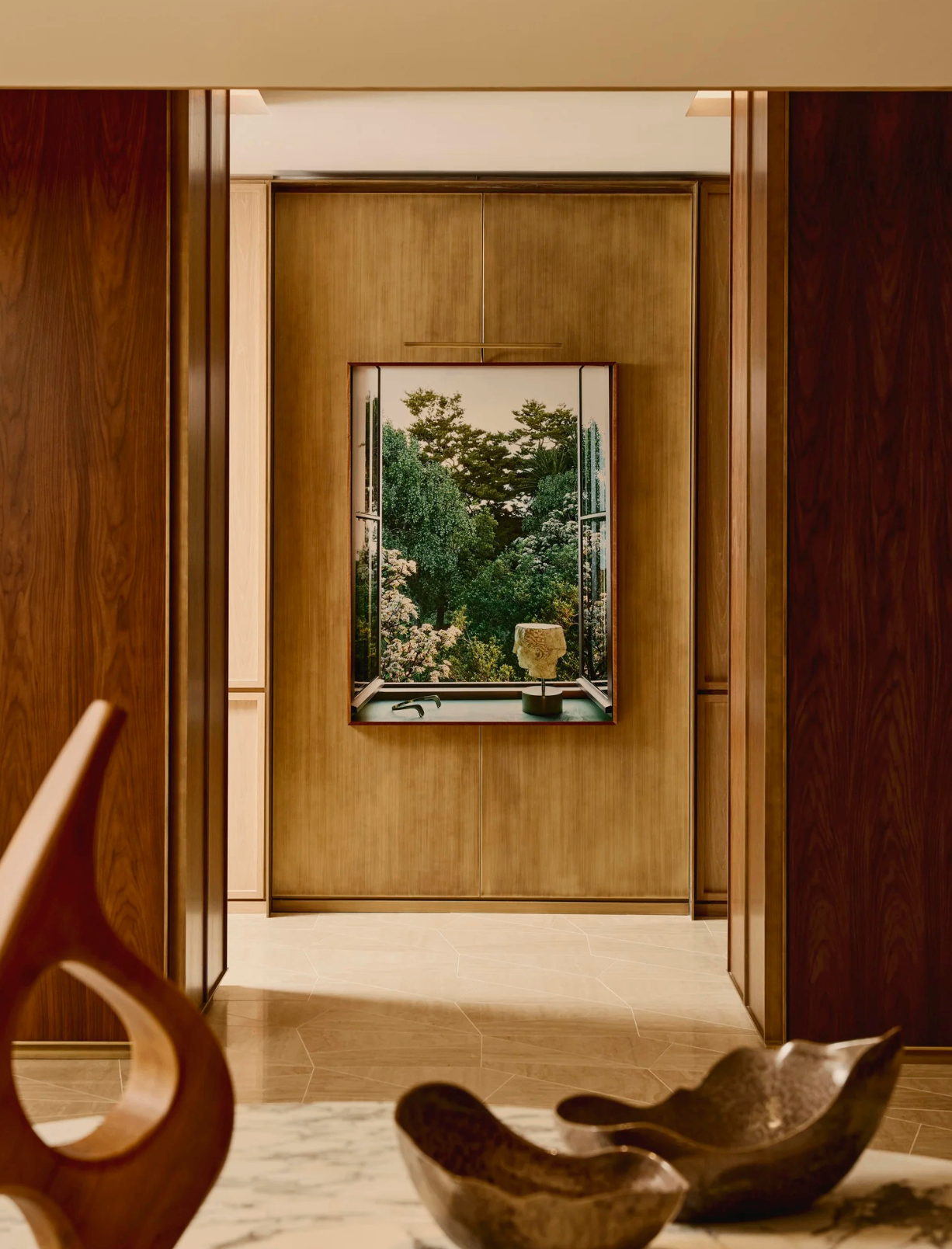 'Windowscapes' work by artist Giuseppe Lo Schiavo at The Chancery Rosewood hotel