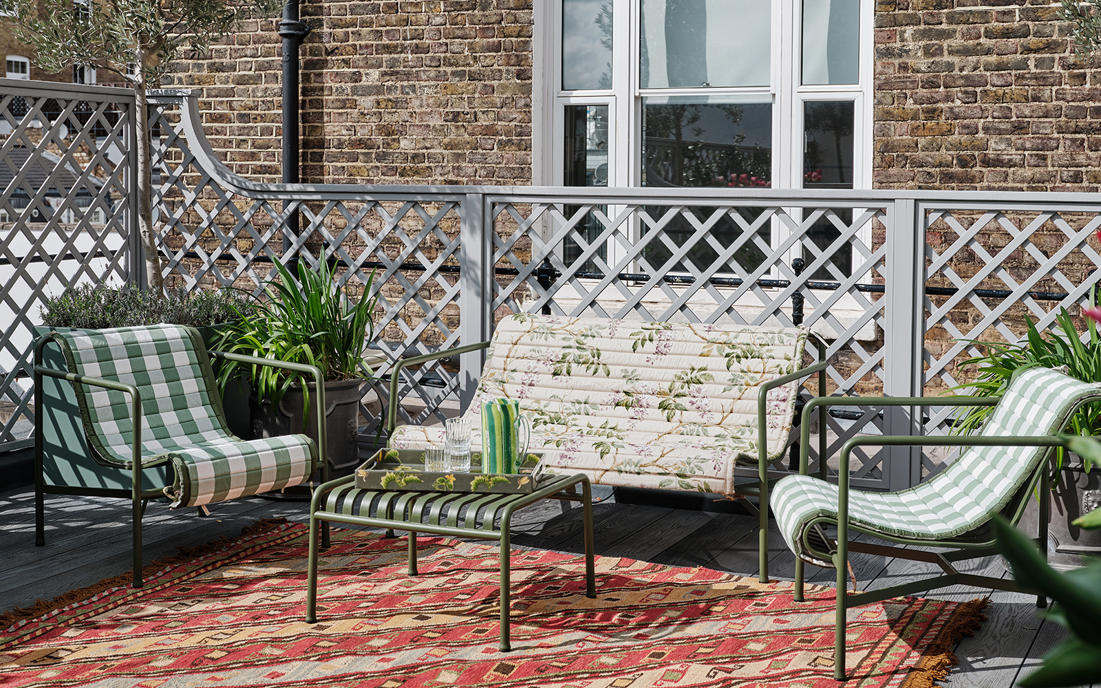 City flats with outdoor spaces