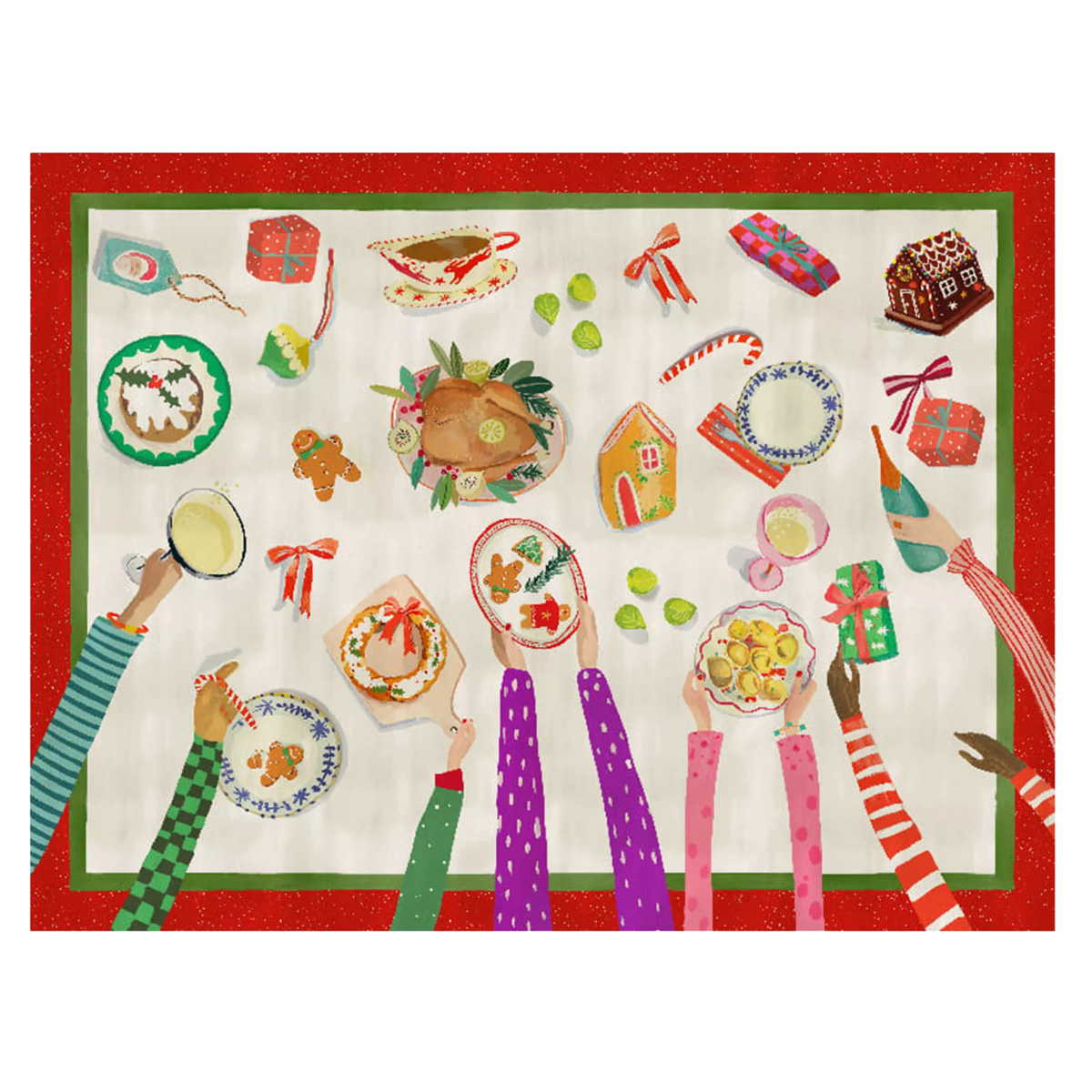 christmas tableware