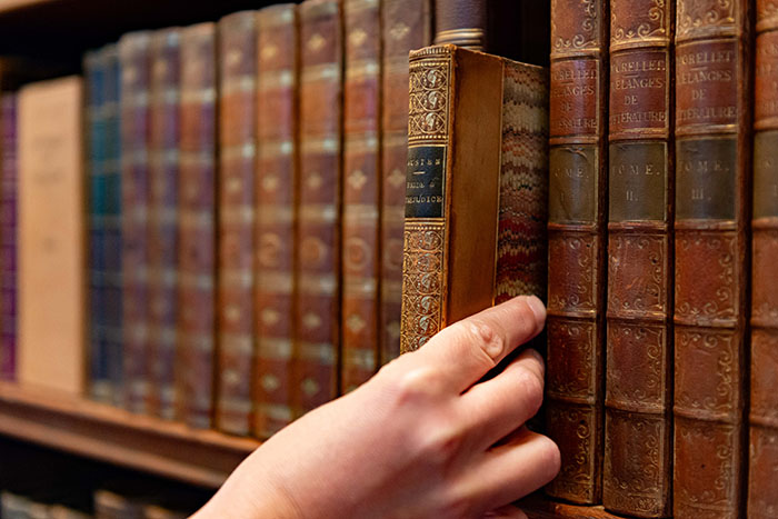 Prince Albert’s personal copy of an 1853 edition of Jane Austen’s Pride and Prejudice, from which he read aloud to Queen Victoria.   