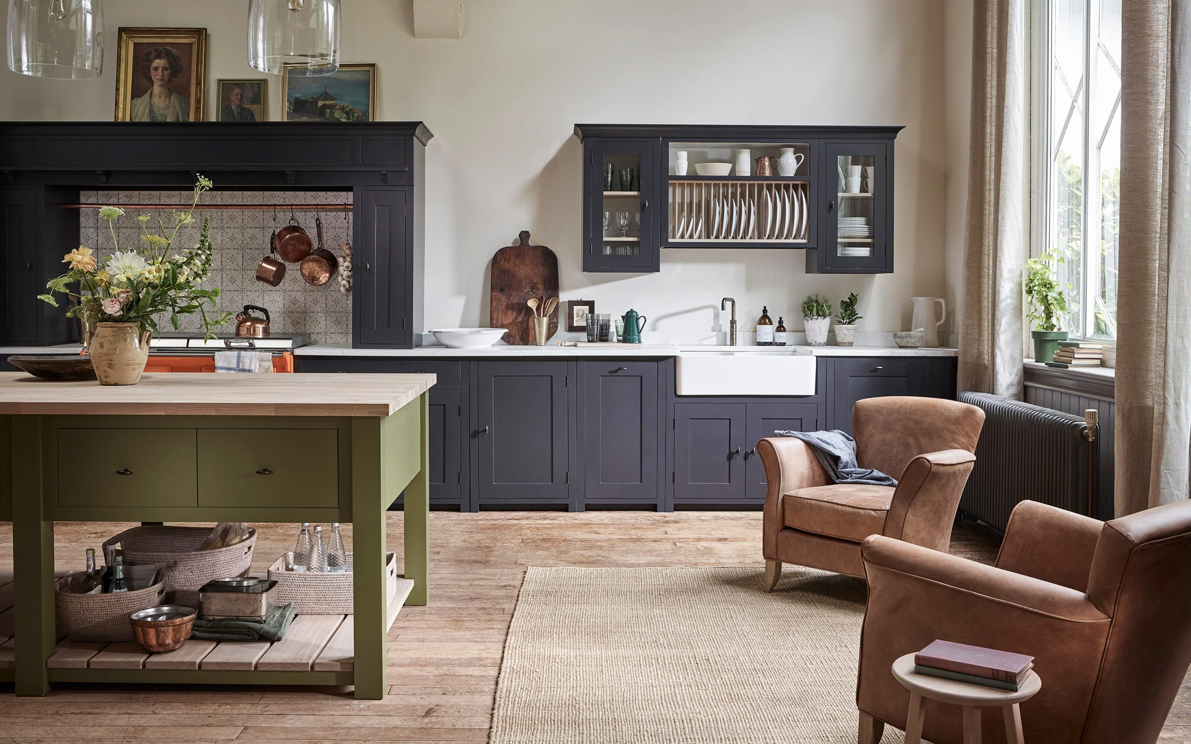 Green kitchen ideas