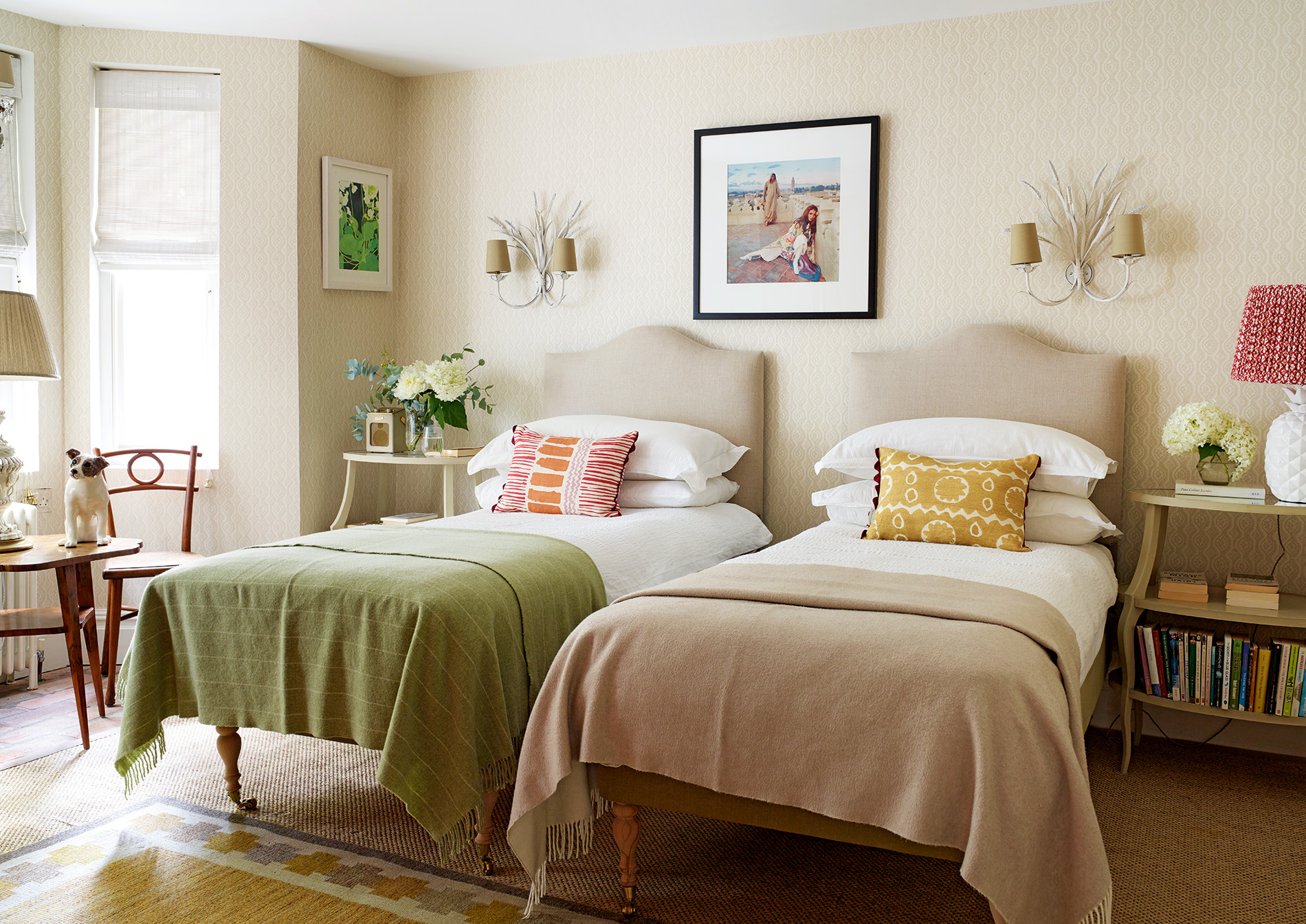 Sam Godsal house guest bedroom