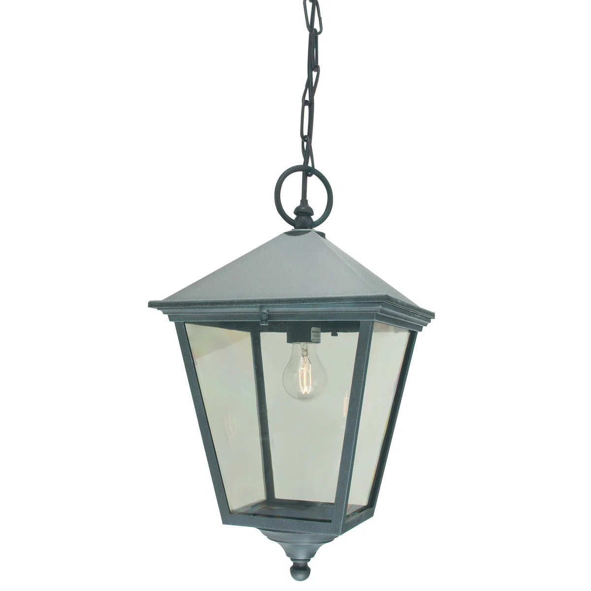 sage green outdoor lantern pendant light