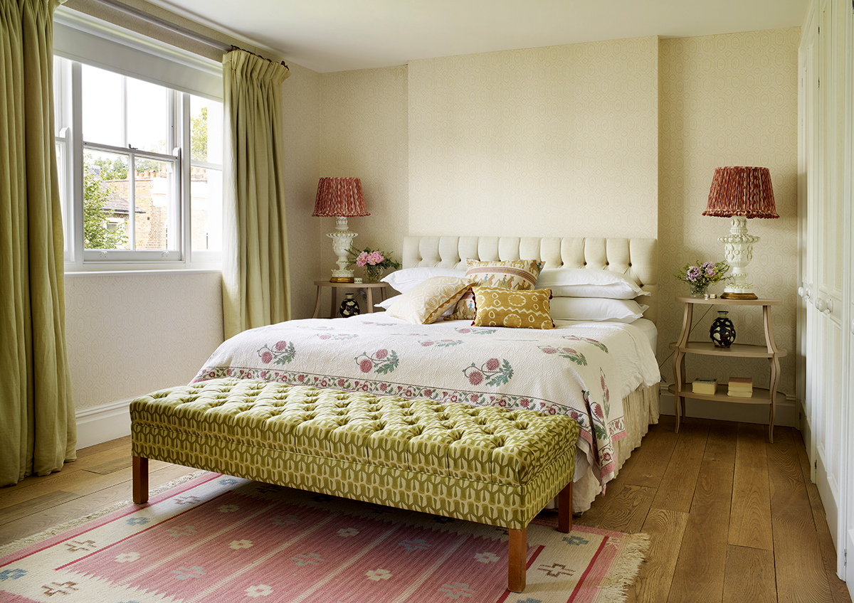 Sam Godsal green bedroom ideas