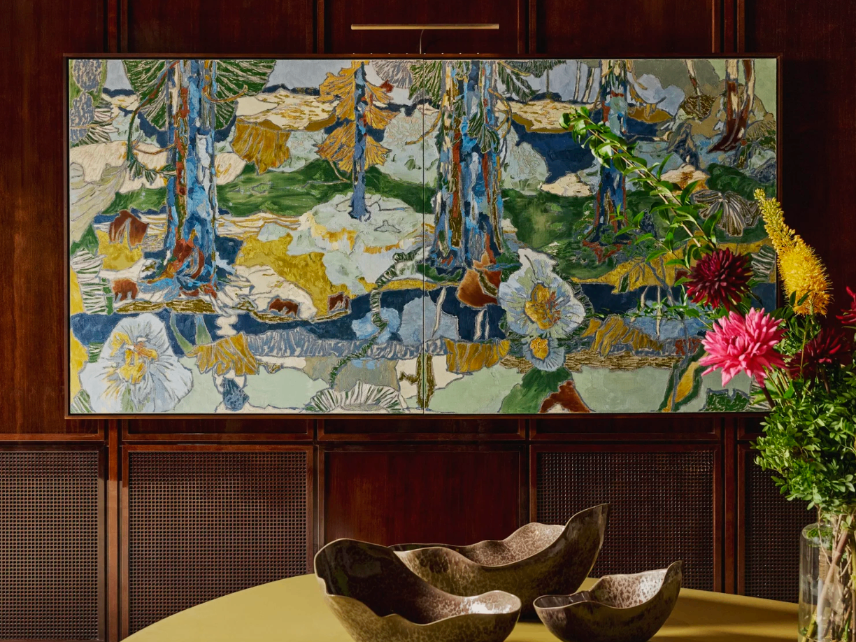 'An Ambient Sojourn' by Anne Griffiths at The Chancery Rosewood Hotel