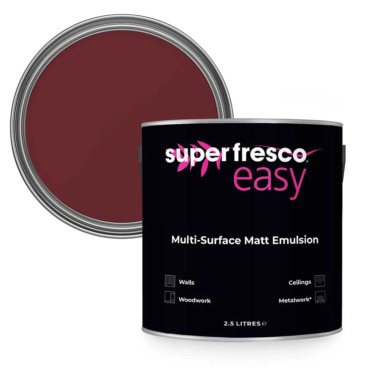 superfresco red paint swatch