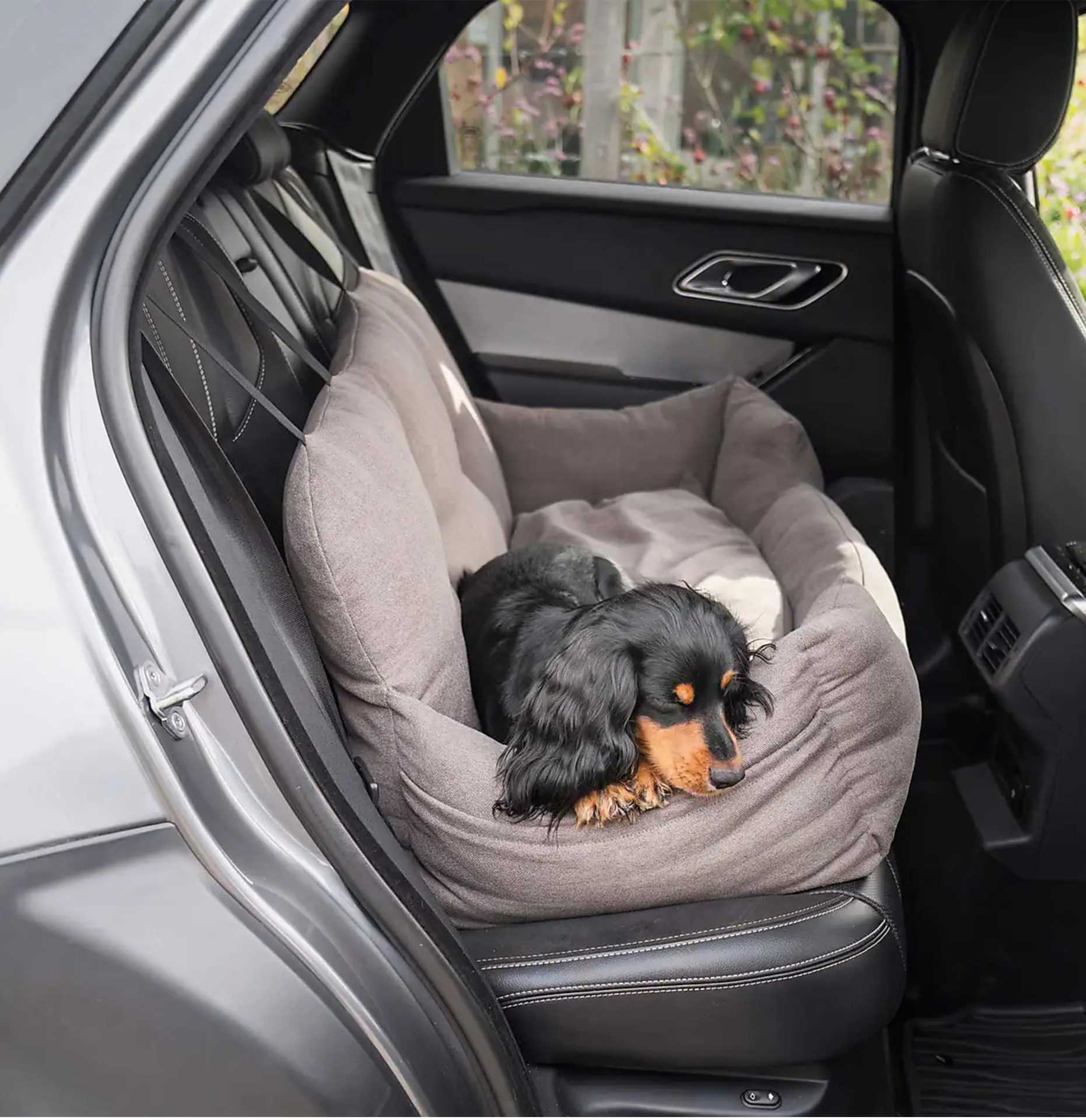 Lords and Labradors Double Easy Travel Bed pictured in brown Double Easy Travel Bed