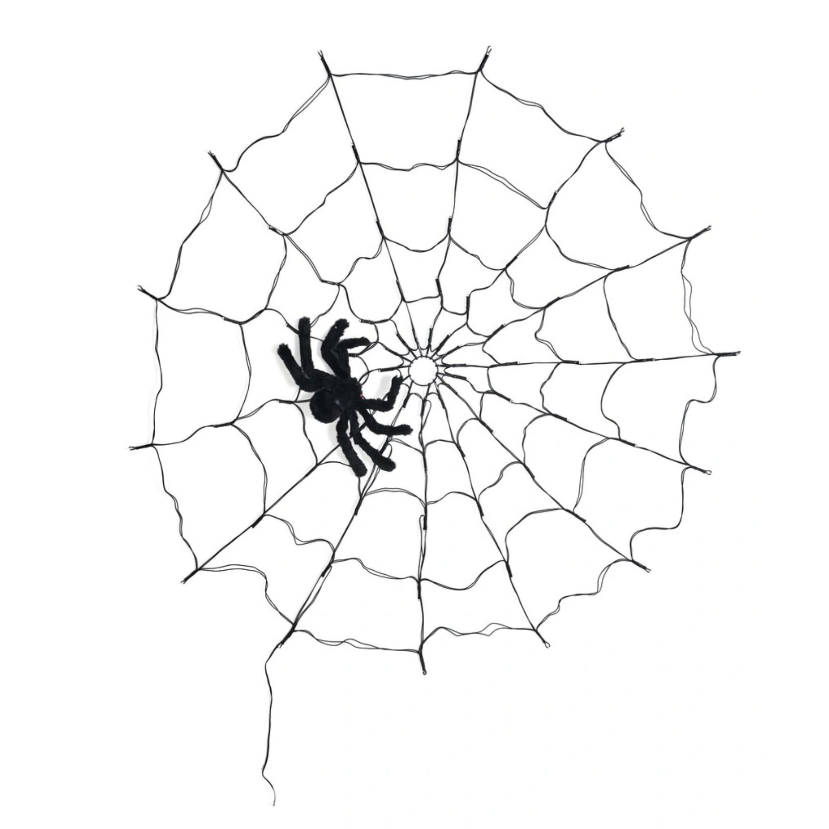 Halloween Spider Web Lights with Spider and Remote Control