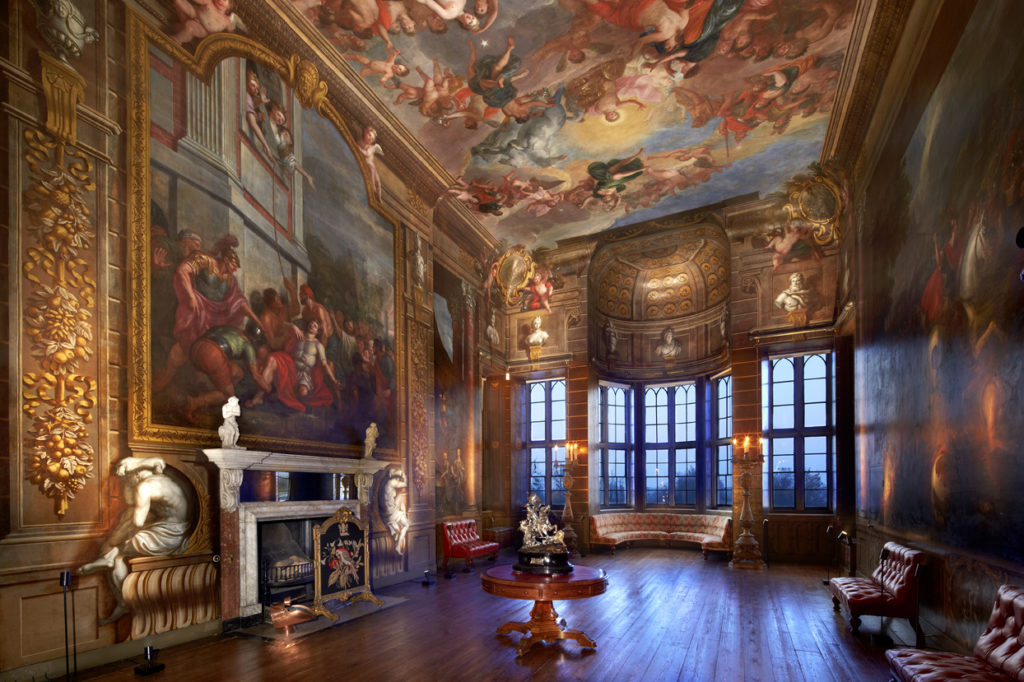 Burghley House Lincolnshire Elizabethan Heaven Room