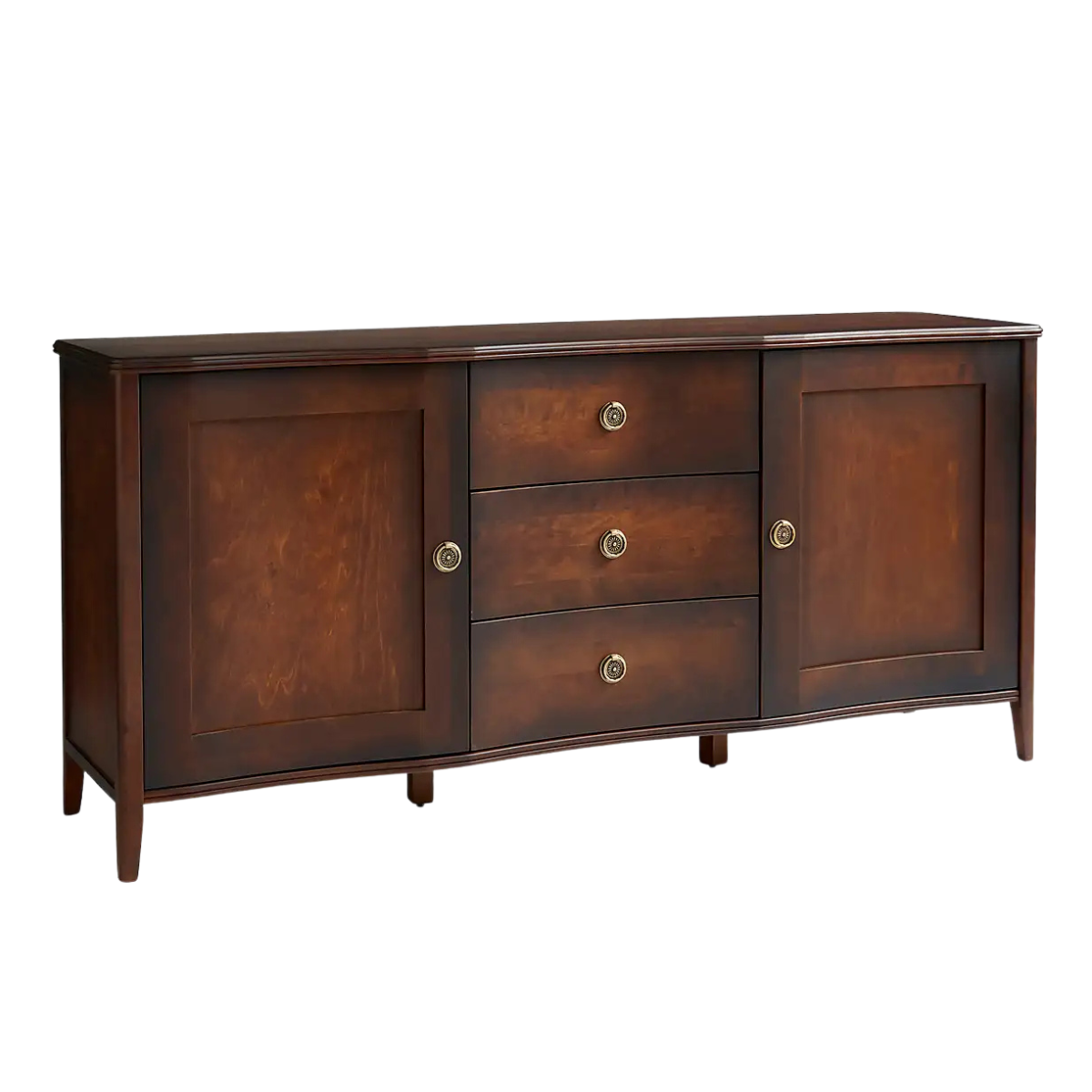 brown wooden side board