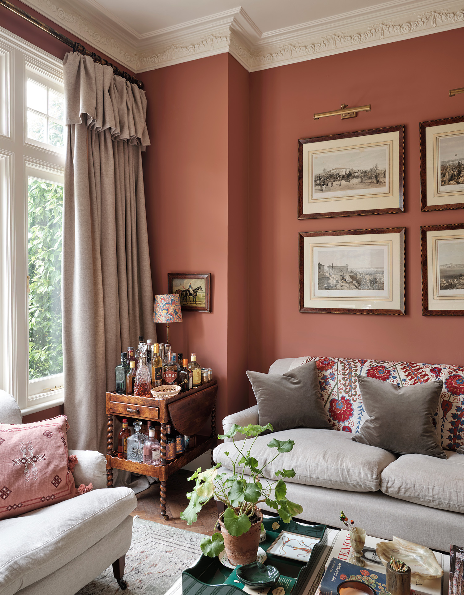 Louise Roe living room style