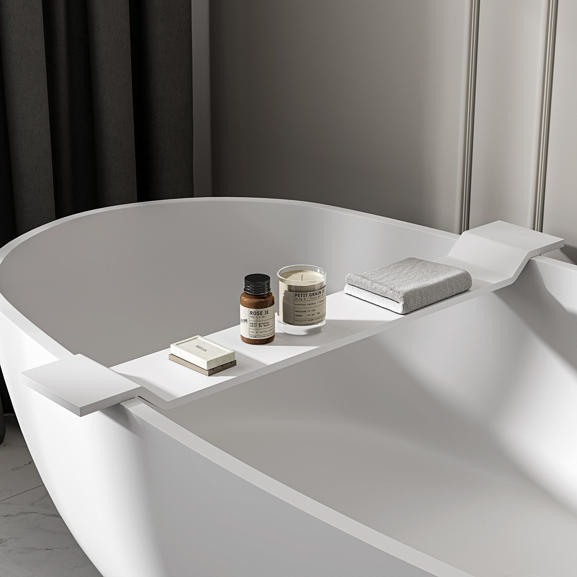 Nôsa Faro Stone Bath Caddy