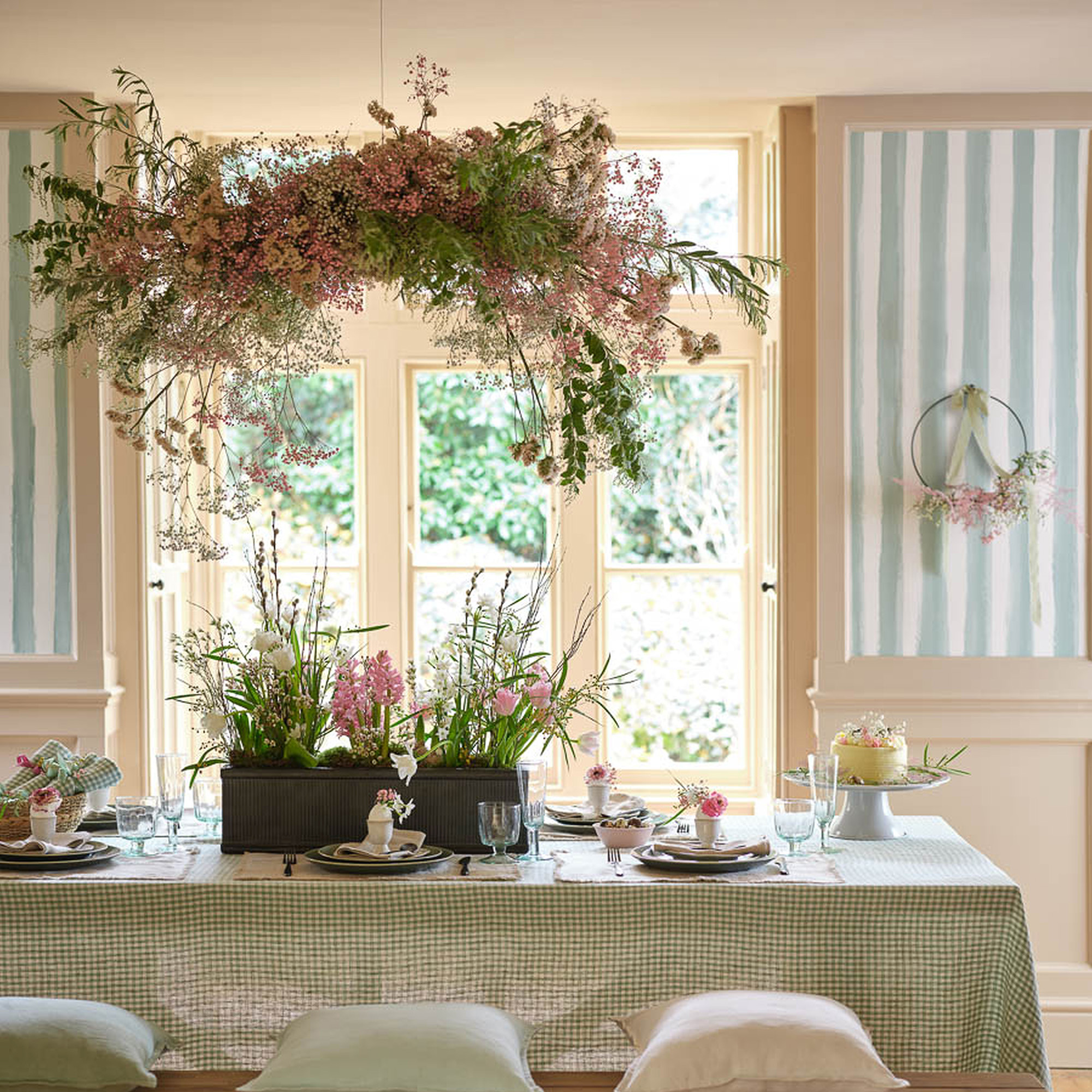 hanging wreath