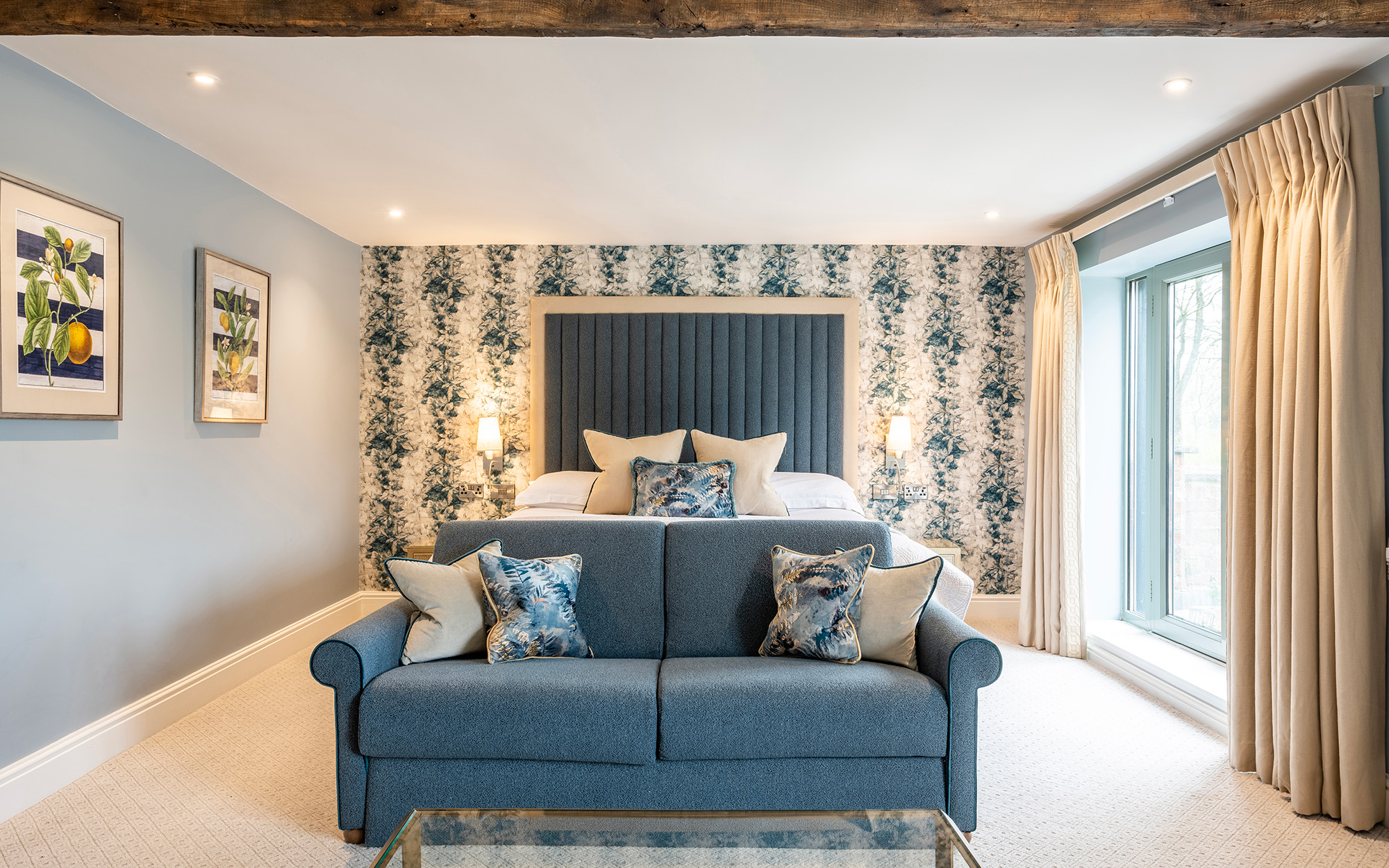 greenaway hotel & spa bedroom
